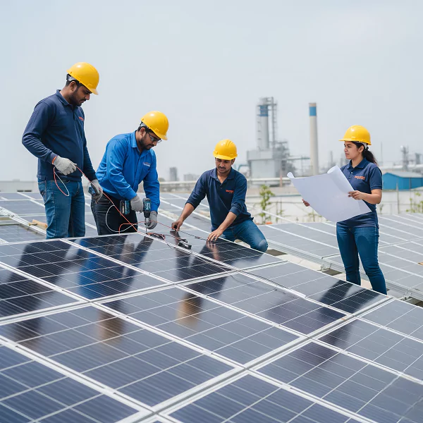 Vastushilp solar solution commercial solar panel system